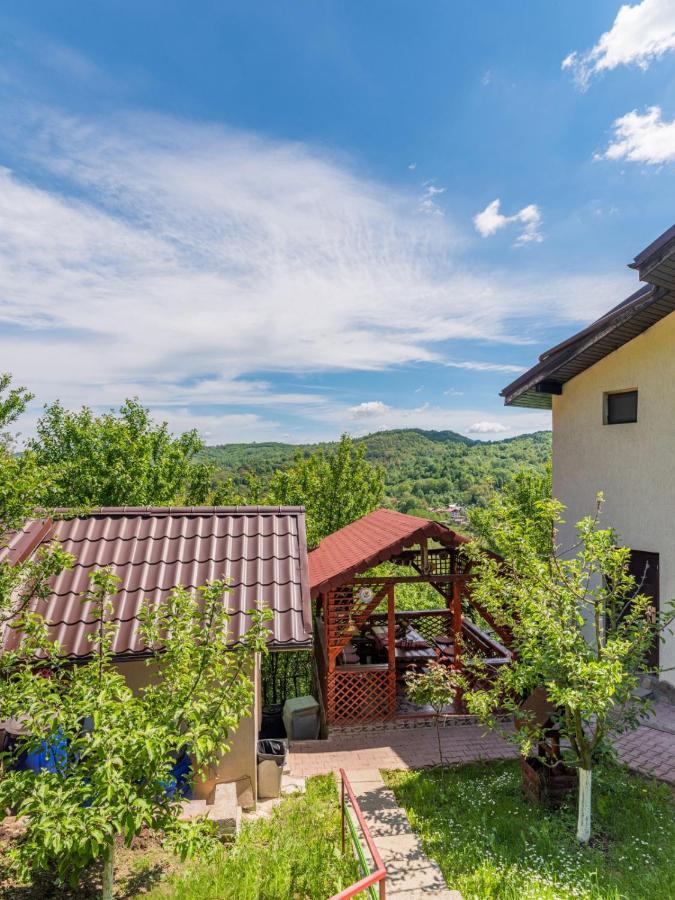 Casuta Cu Trandafiri Hotel Slănic Buitenkant foto